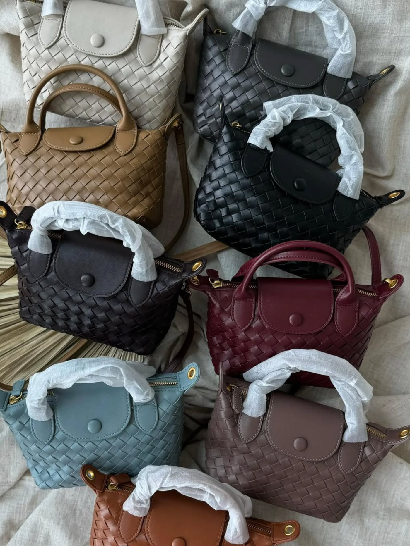 Elise - Convertible Petite Braided Bag