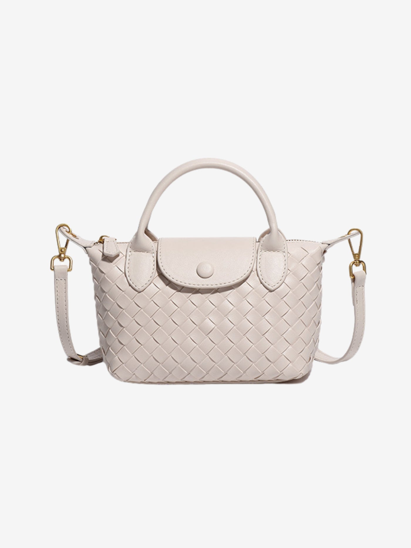 Elise - Convertible Petite Braided Bag