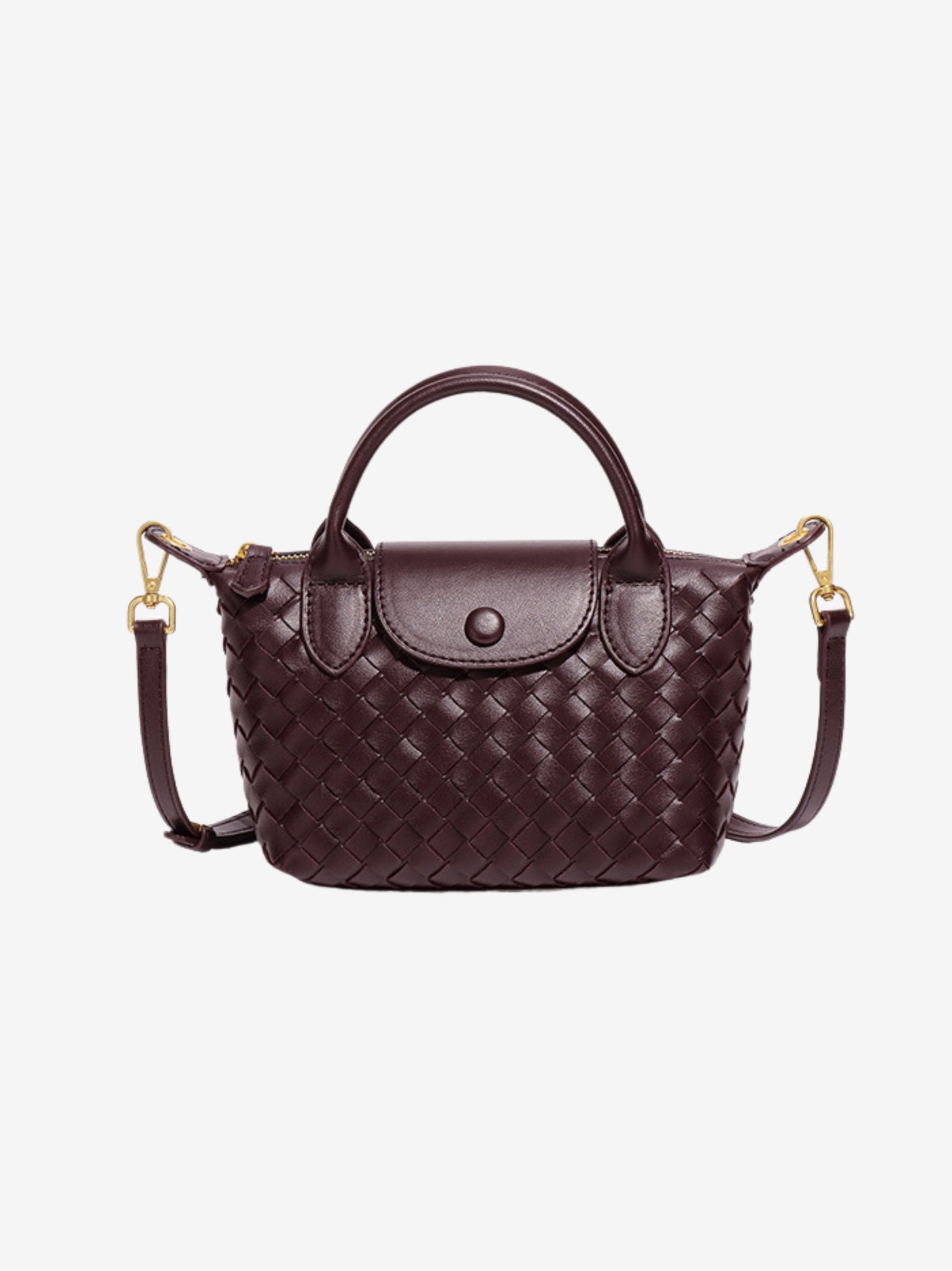 Elise - Convertible Petite Braided Bag