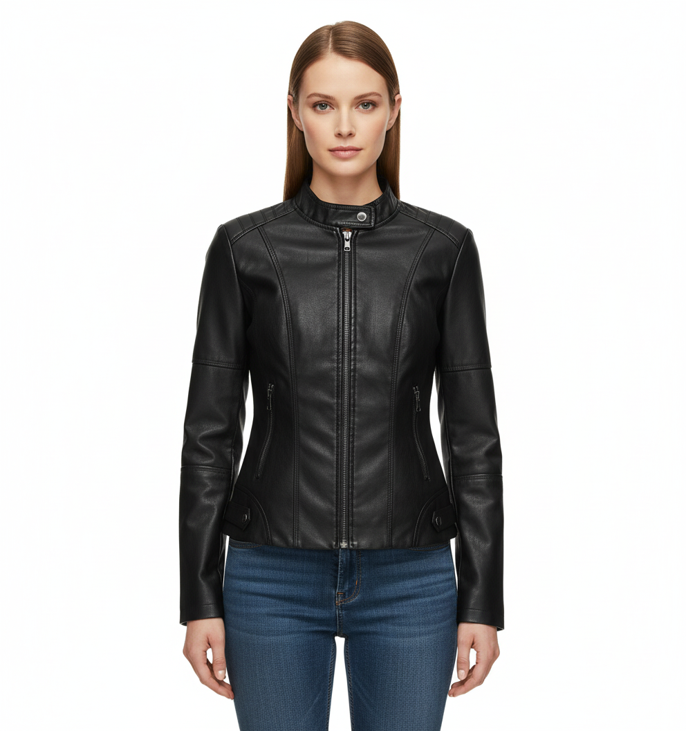 Sophia – Casual Leather Jacket