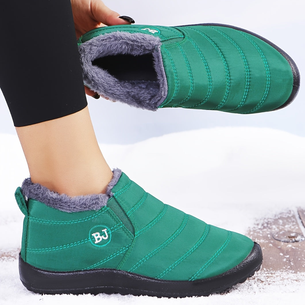 Victoria - Warm Winter Slip-On Boots