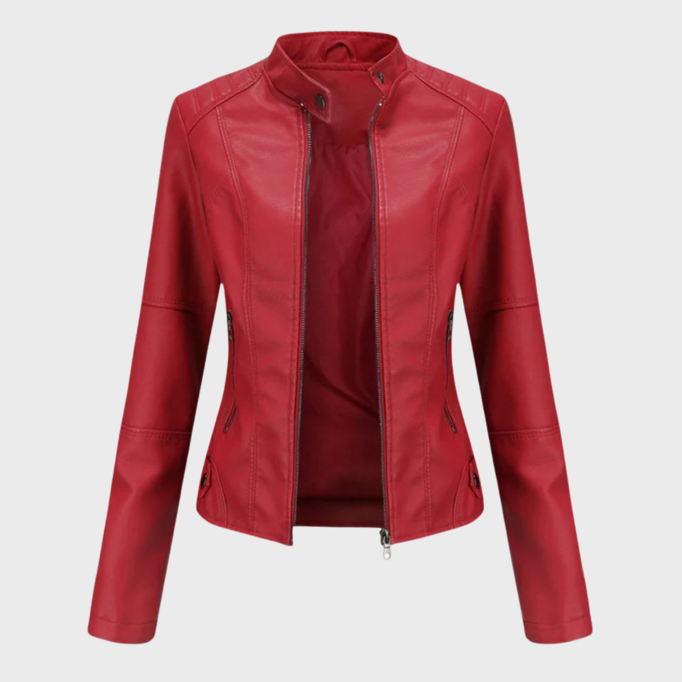 Sophia – Casual Leather Jacket