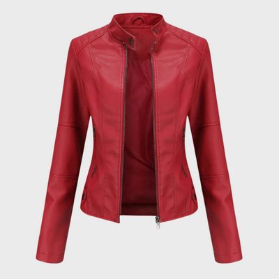 Sophia – Casual Leather Jacket