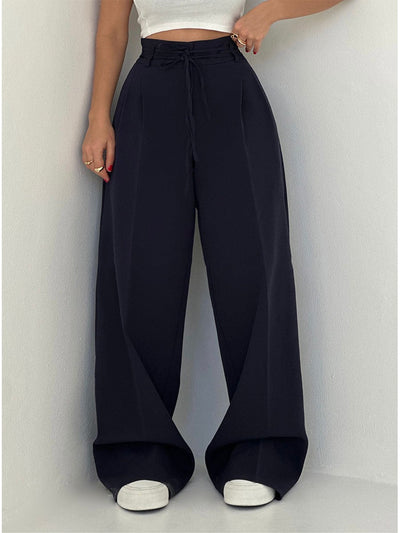 CELEST - WIDE LEG HIGH-RISE PANTS