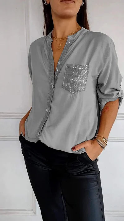 Nava - Elegant Glow Blouse