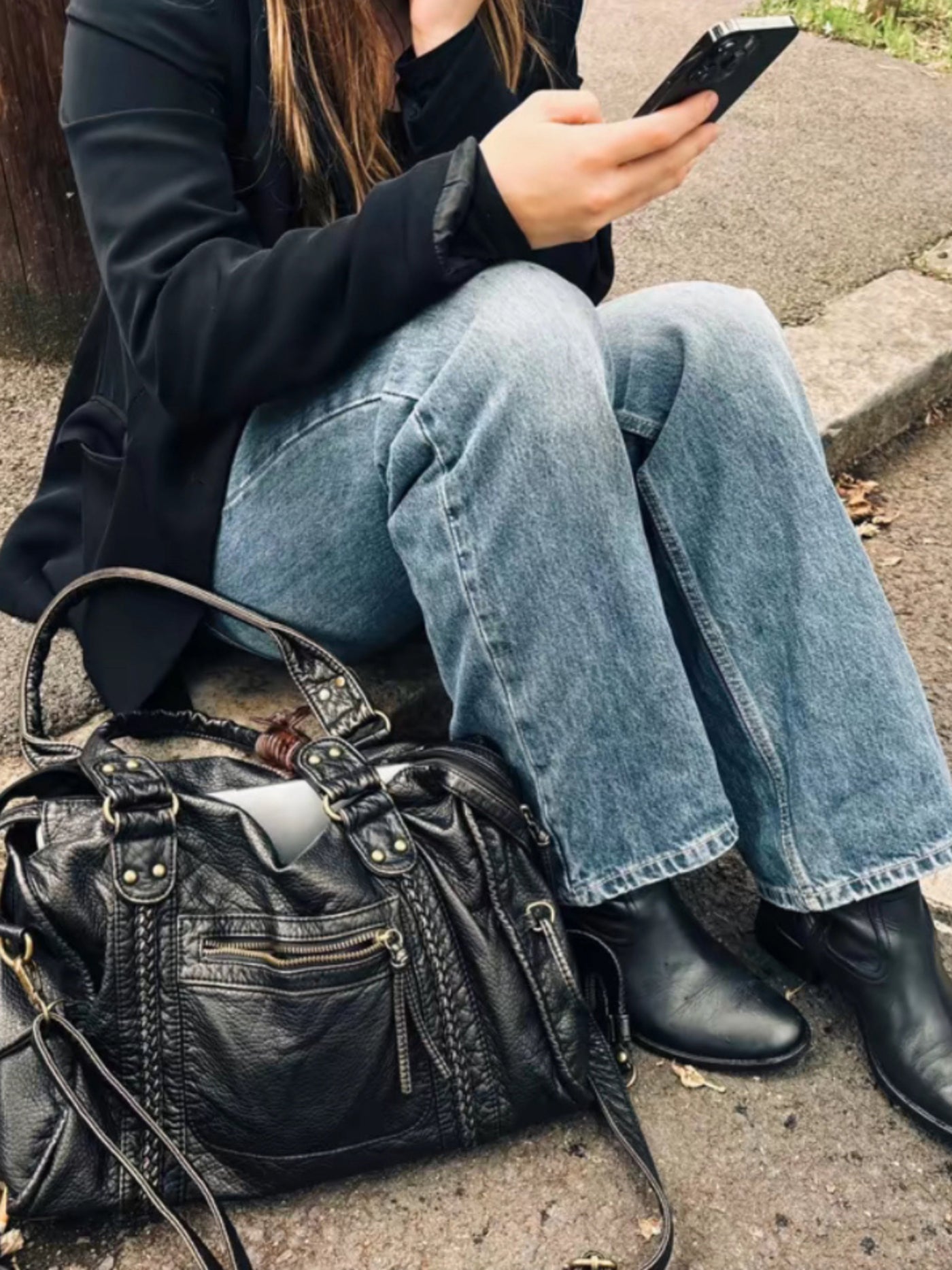 Marcella - Contemporary Structured Work Tote