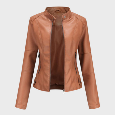 Sophia – Casual Leather Jacket