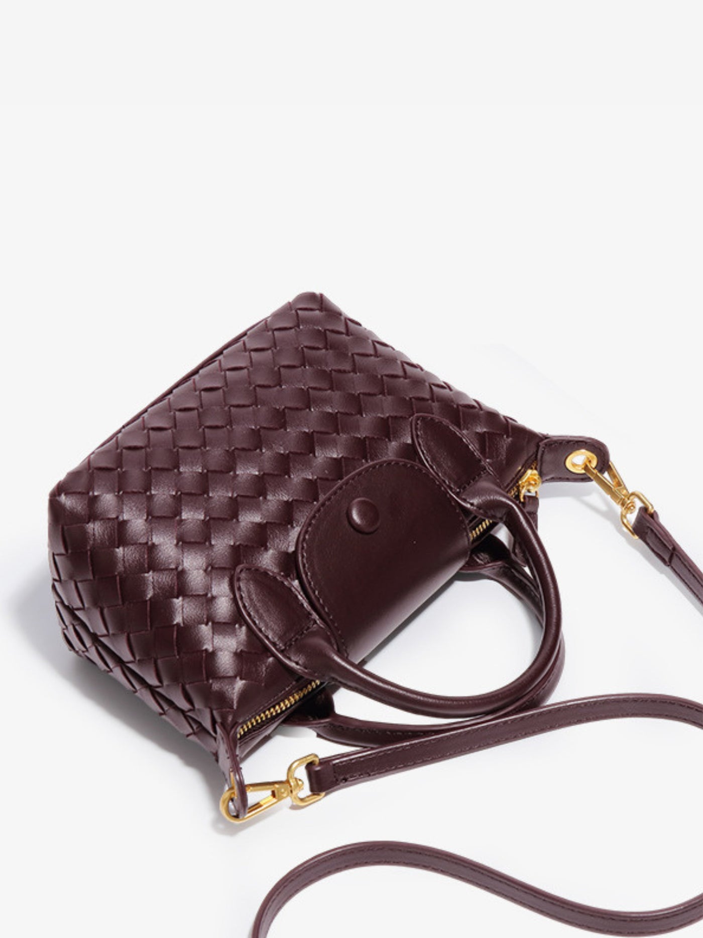 Elise - Convertible Petite Braided Bag