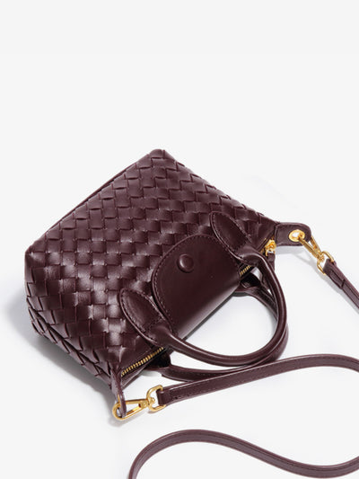 Elise - Convertible Petite Braided Bag