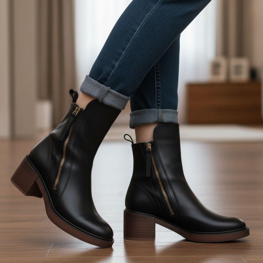 Valorine — Timeless Leather Boot