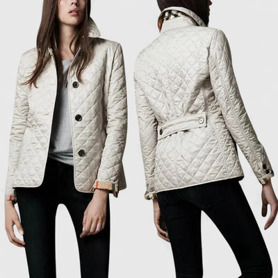 Olivia – Diamond Quilted Jacket