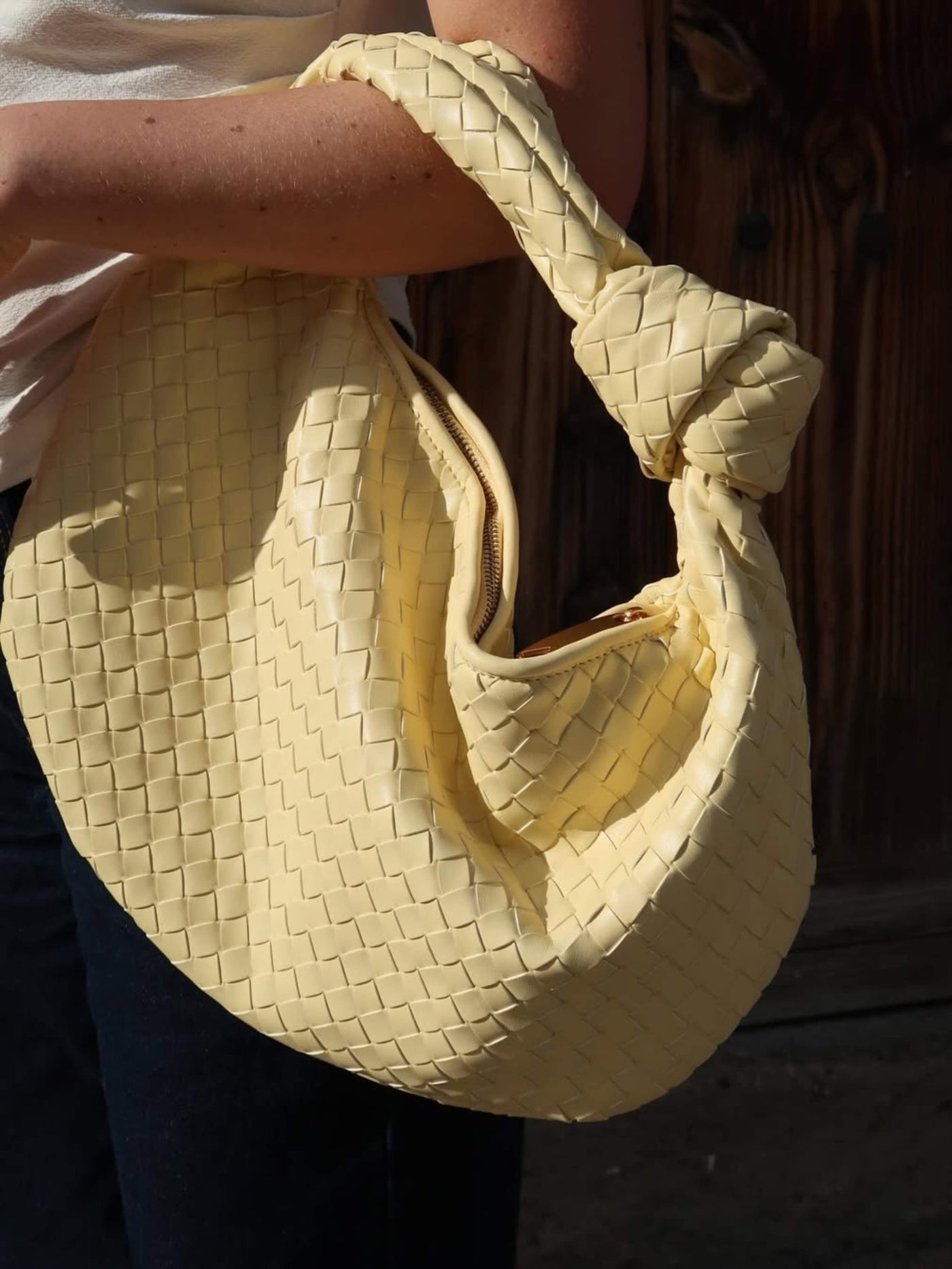 Giselle - Medium Braided Knot Shoulder Bag