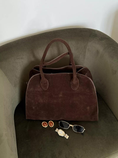 Luisa - Sleek Suede Everyday Tote