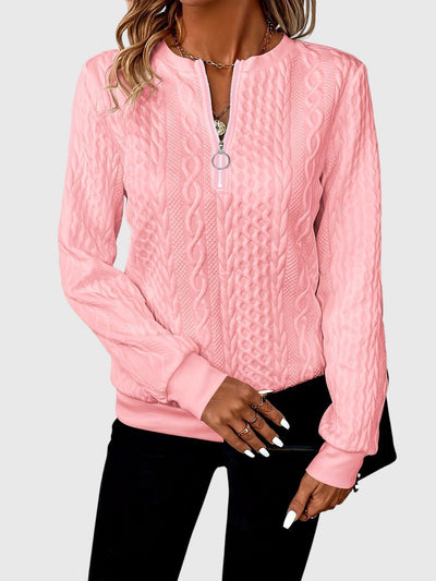 Nora - Sweater with Zipper