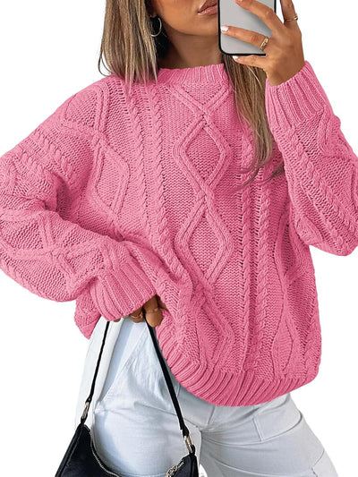 Chloe - Chunky Knit Crewneck