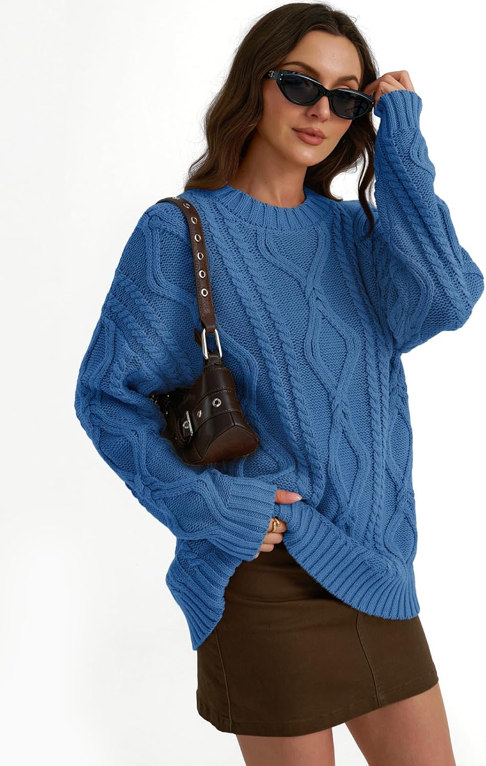 Chloe - Chunky Knit Crewneck