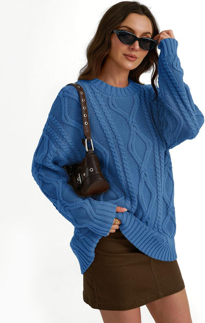 Chloe - Chunky Knit Crewneck