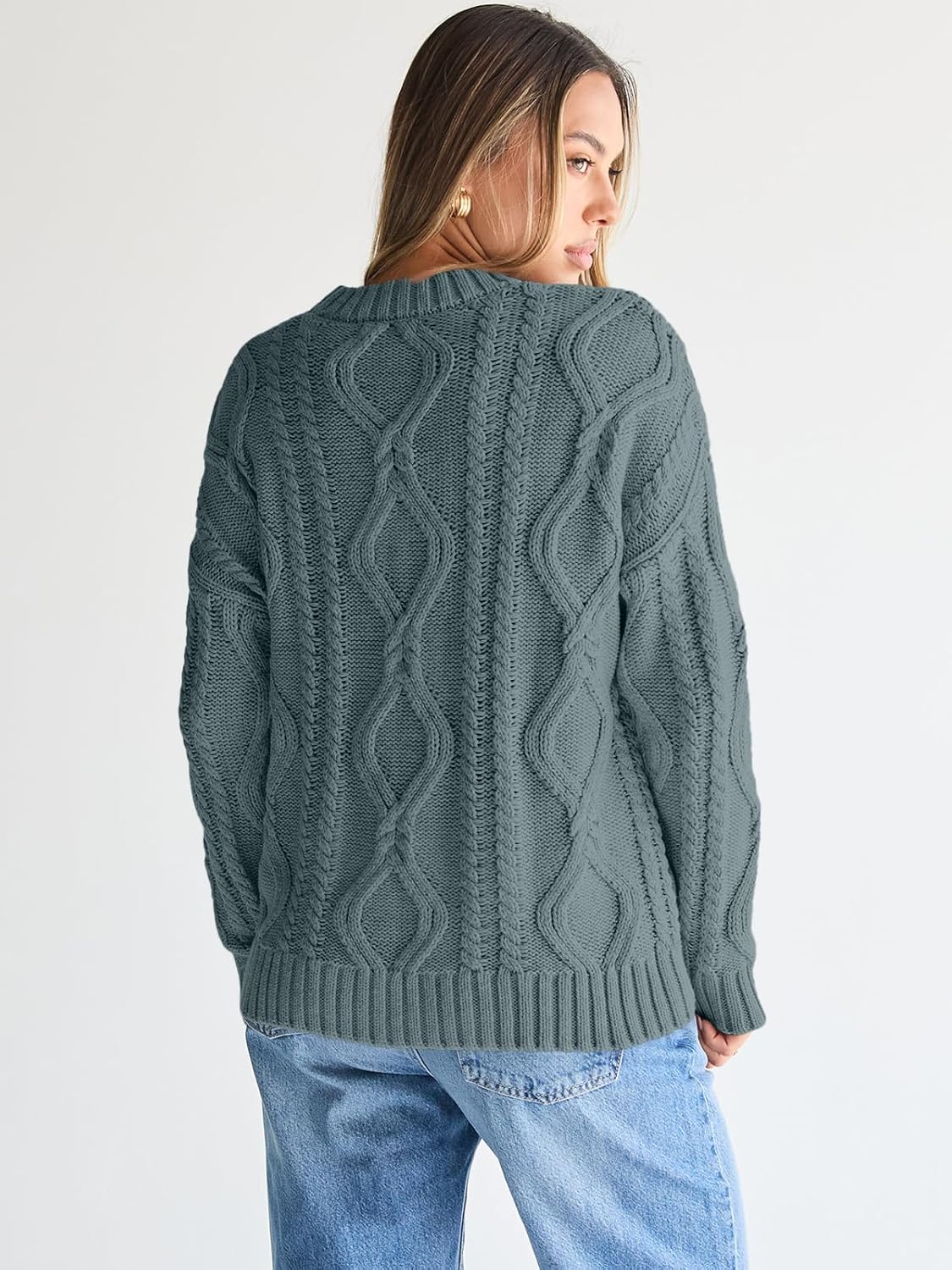 Chloe - Chunky Knit Crewneck