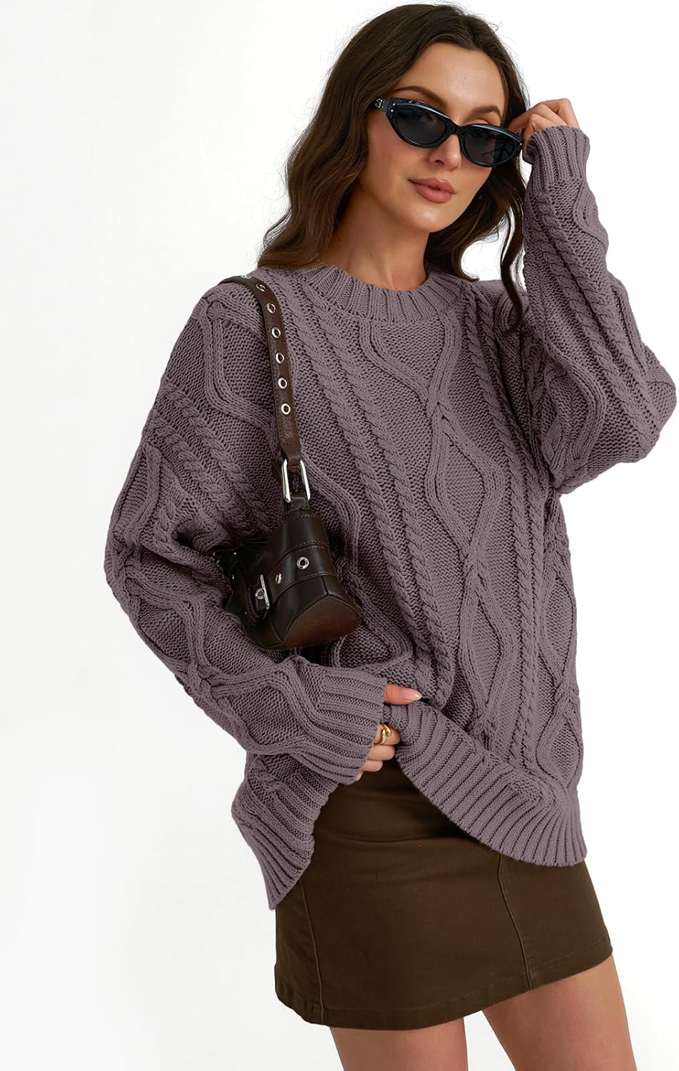 Chloe - Chunky Knit Crewneck