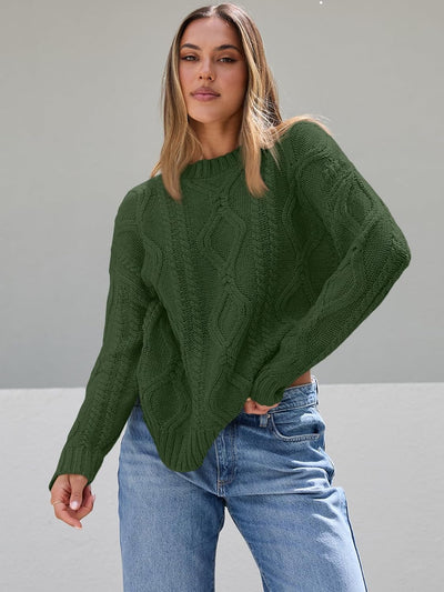 Chloe - Chunky Knit Crewneck