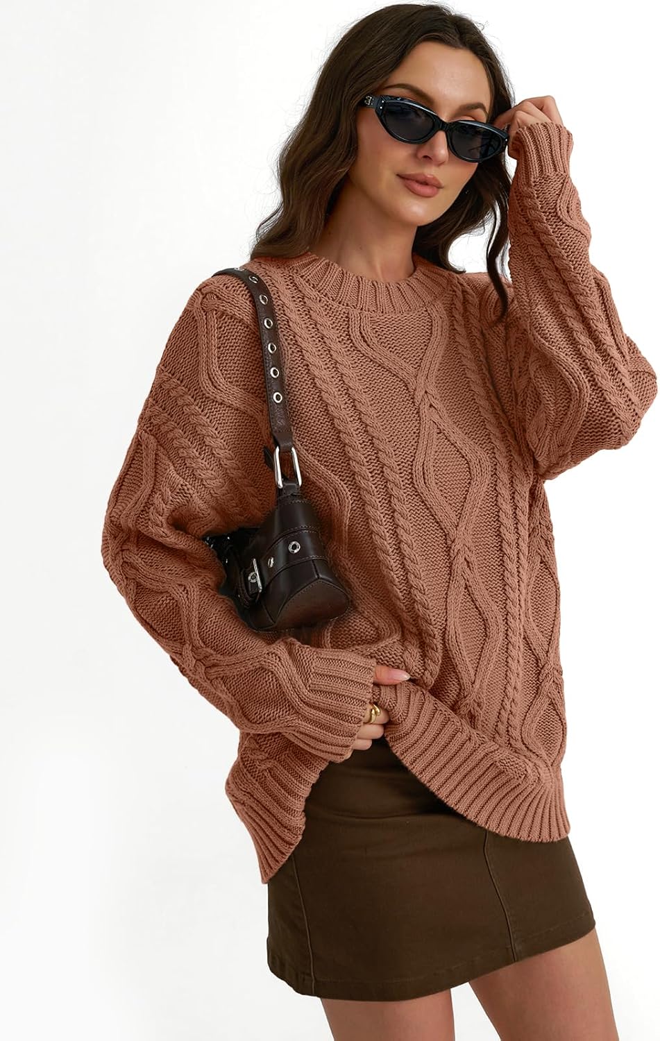 Chloe - Chunky Knit Crewneck
