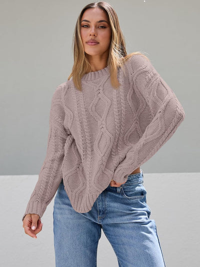 Chloe - Chunky Knit Crewneck
