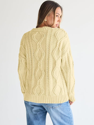 Chloe - Chunky Knit Crewneck
