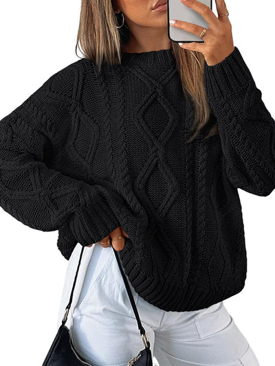 Chloe - Chunky Knit Crewneck