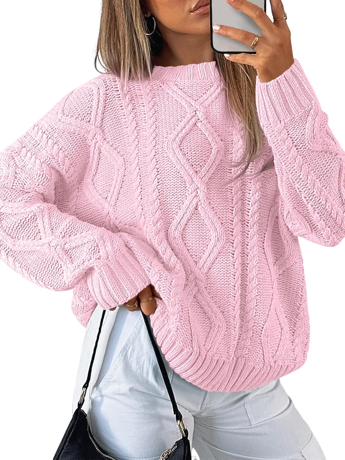 Chloe - Chunky Knit Crewneck
