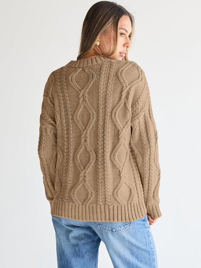 Chloe - Chunky Knit Crewneck