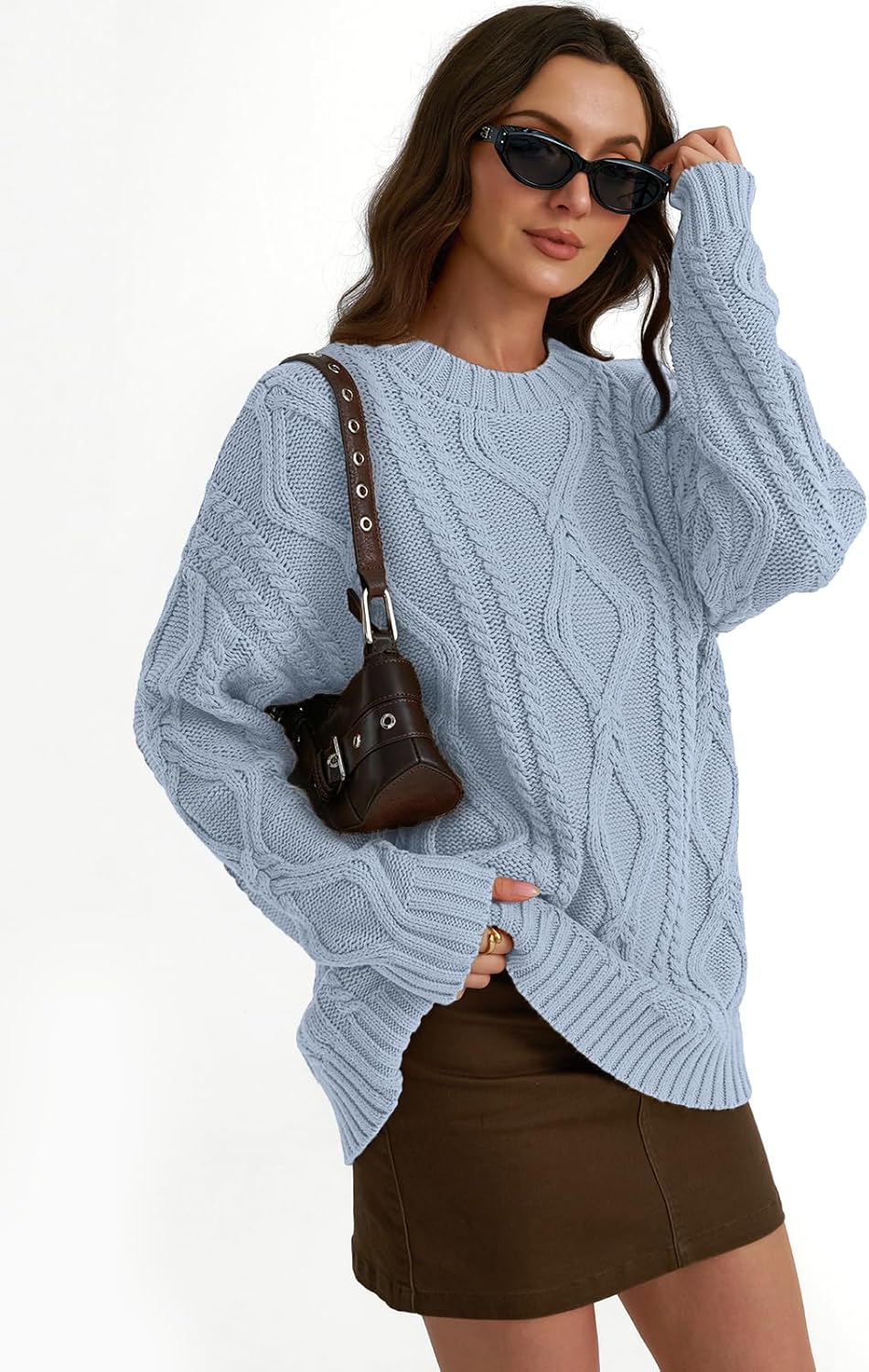 Chloe - Chunky Knit Crewneck