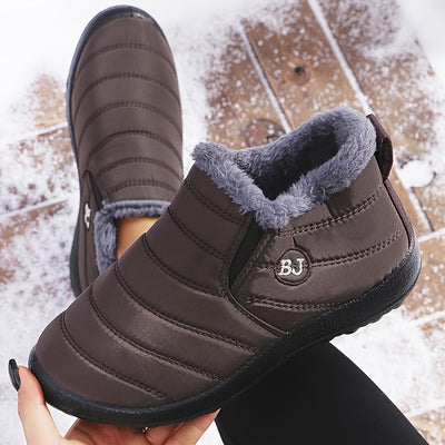 Victoria - Warm Winter Slip-On Boots