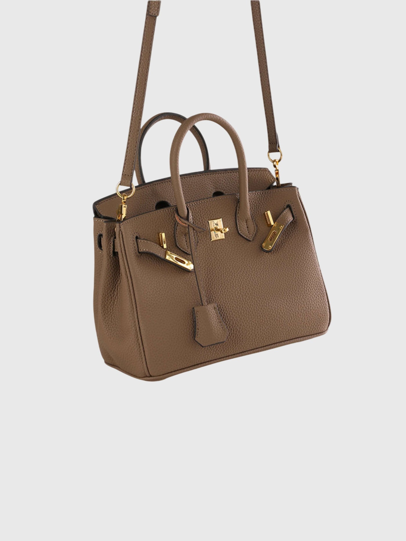 Colette - Petite Structured Lock Bag