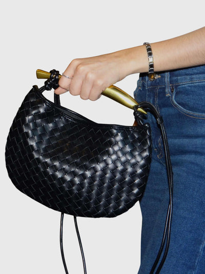 Bianca - Elegant Woven Structured Handbag