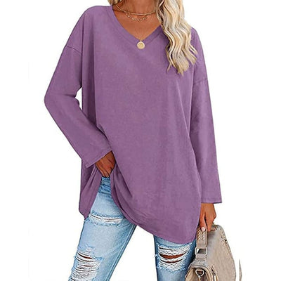 Jean | Cozy Long Sleeve Top With Tummy Coverage