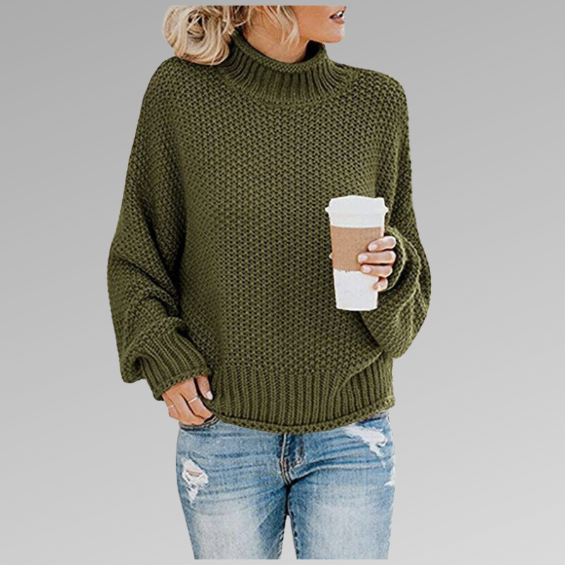 Calista | Mock-Neck Sweater