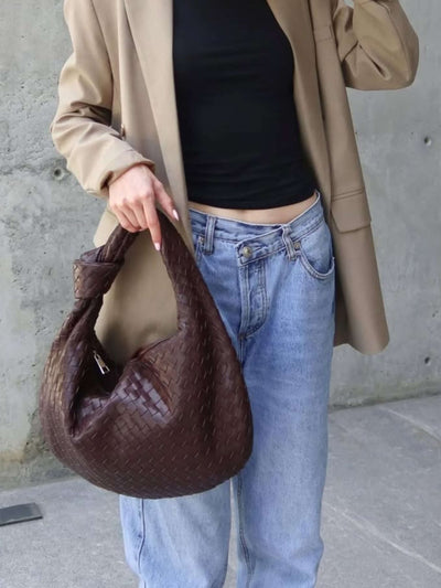 Giselle - Medium Braided Knot Shoulder Bag