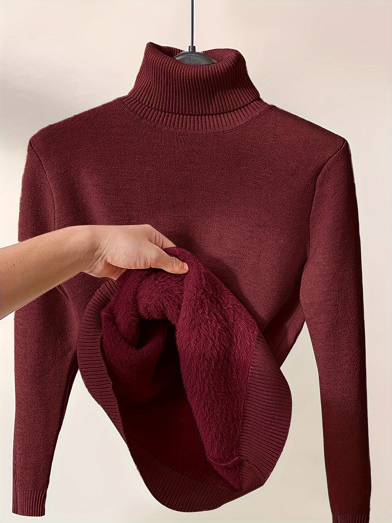 Liora - Soft Touch Turtle Neck Pullover