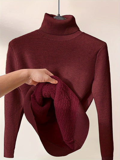 Liora - Soft Touch Turtle Neck Pullover