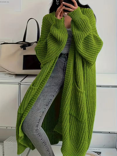 Claire - Women's Long Knit Cardigan