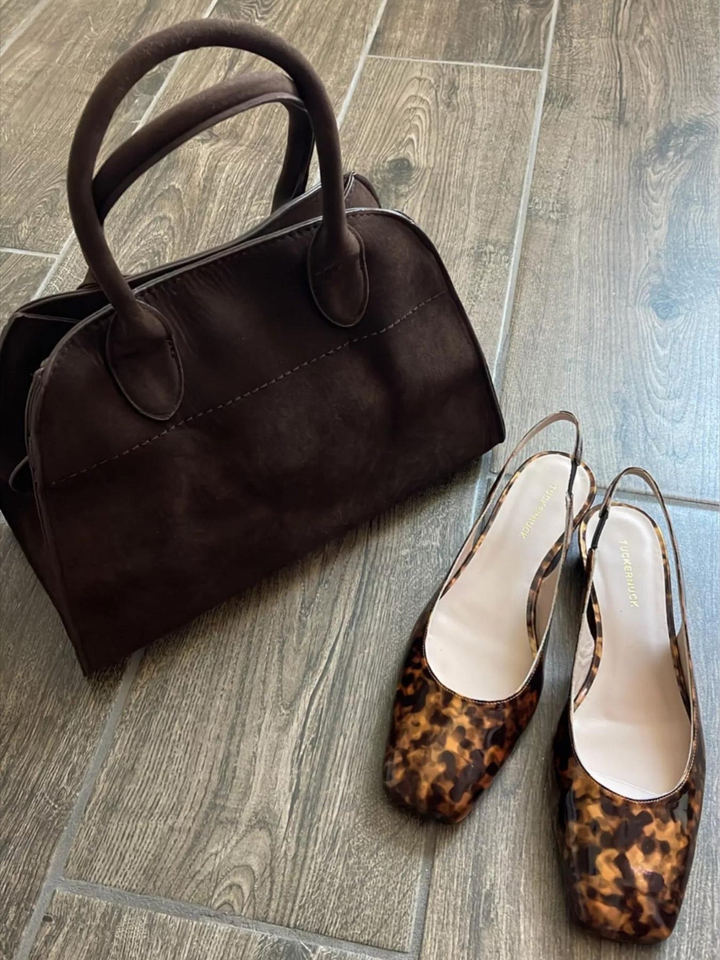 Luisa - Sleek Suede Everyday Tote