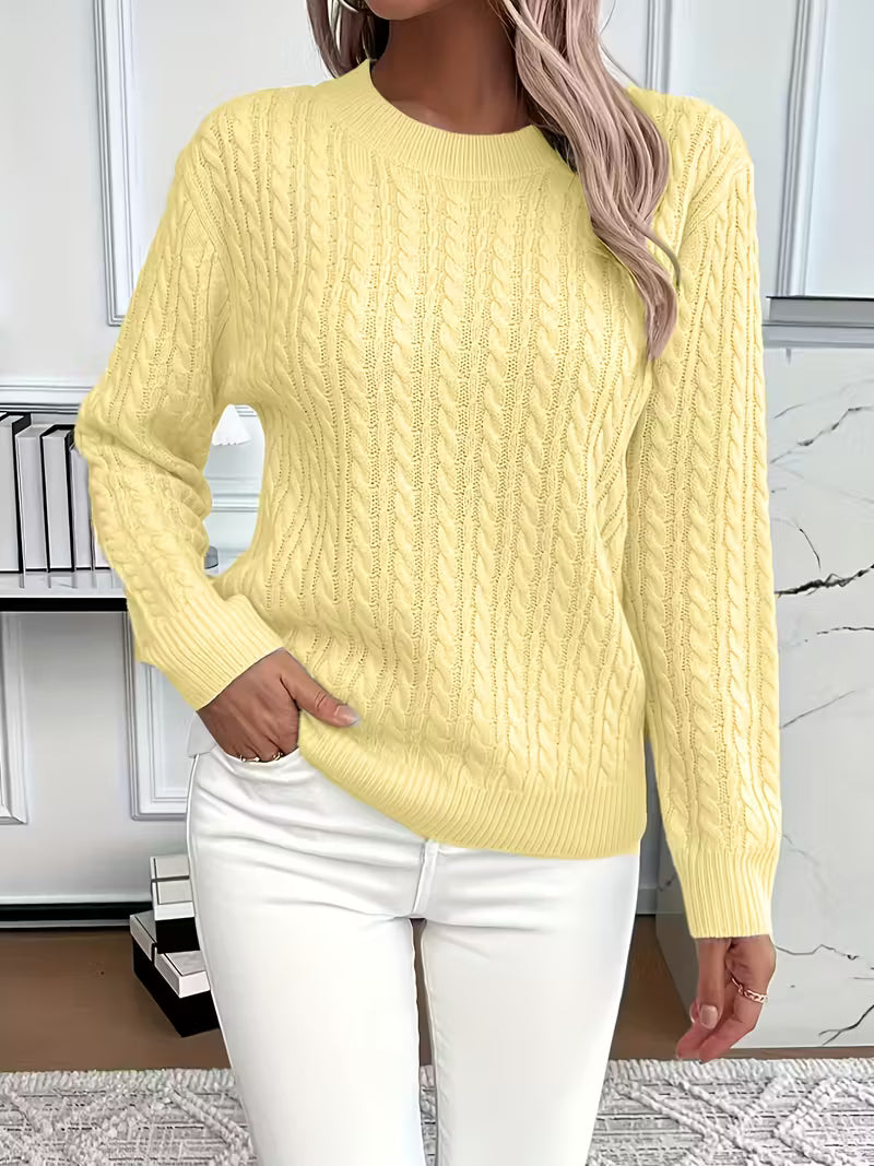 Claire - Aria Cozy Knit Sweater
