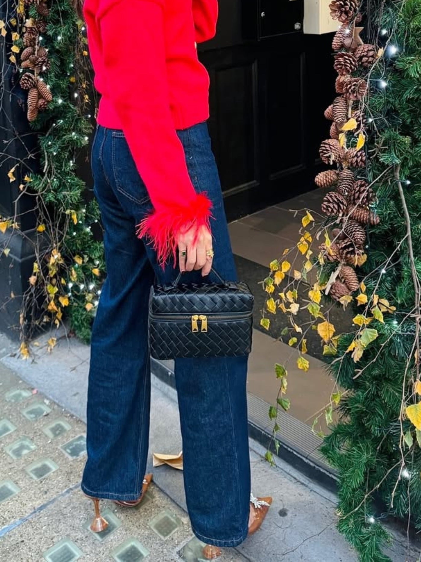 Juliette - Sleek Woven Structured Handbag