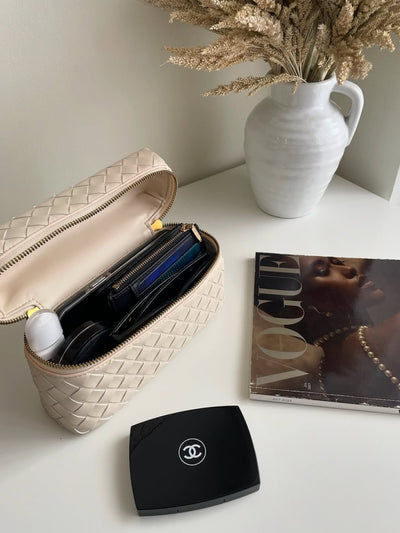 Juliette - Sleek Woven Structured Handbag