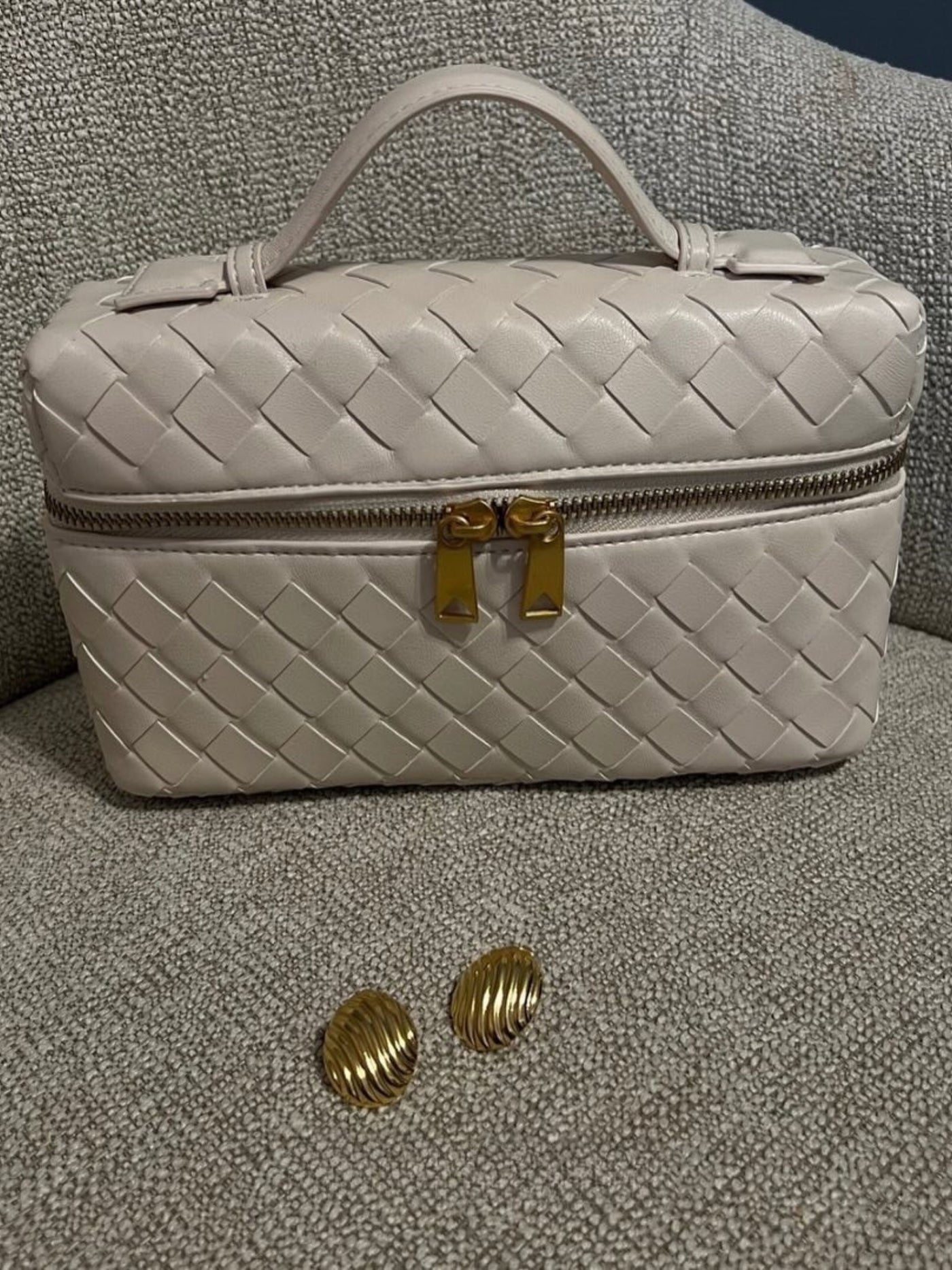 Juliette - Sleek Woven Structured Handbag