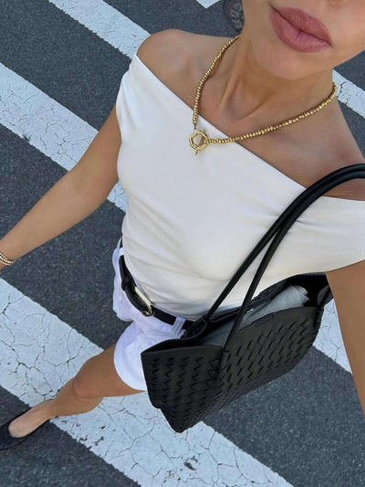 Lila - Everyday Woven Tote Bag