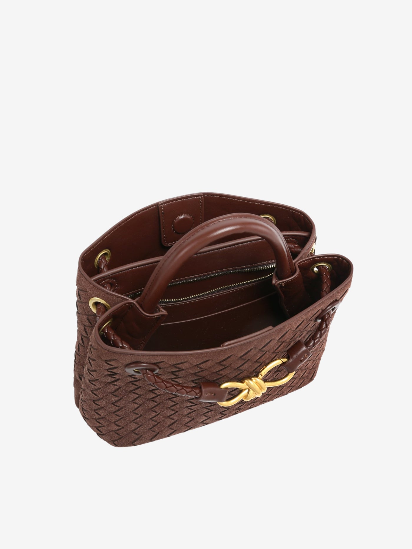 Malia - Compact Woven Crossbody Bag with Textured Design