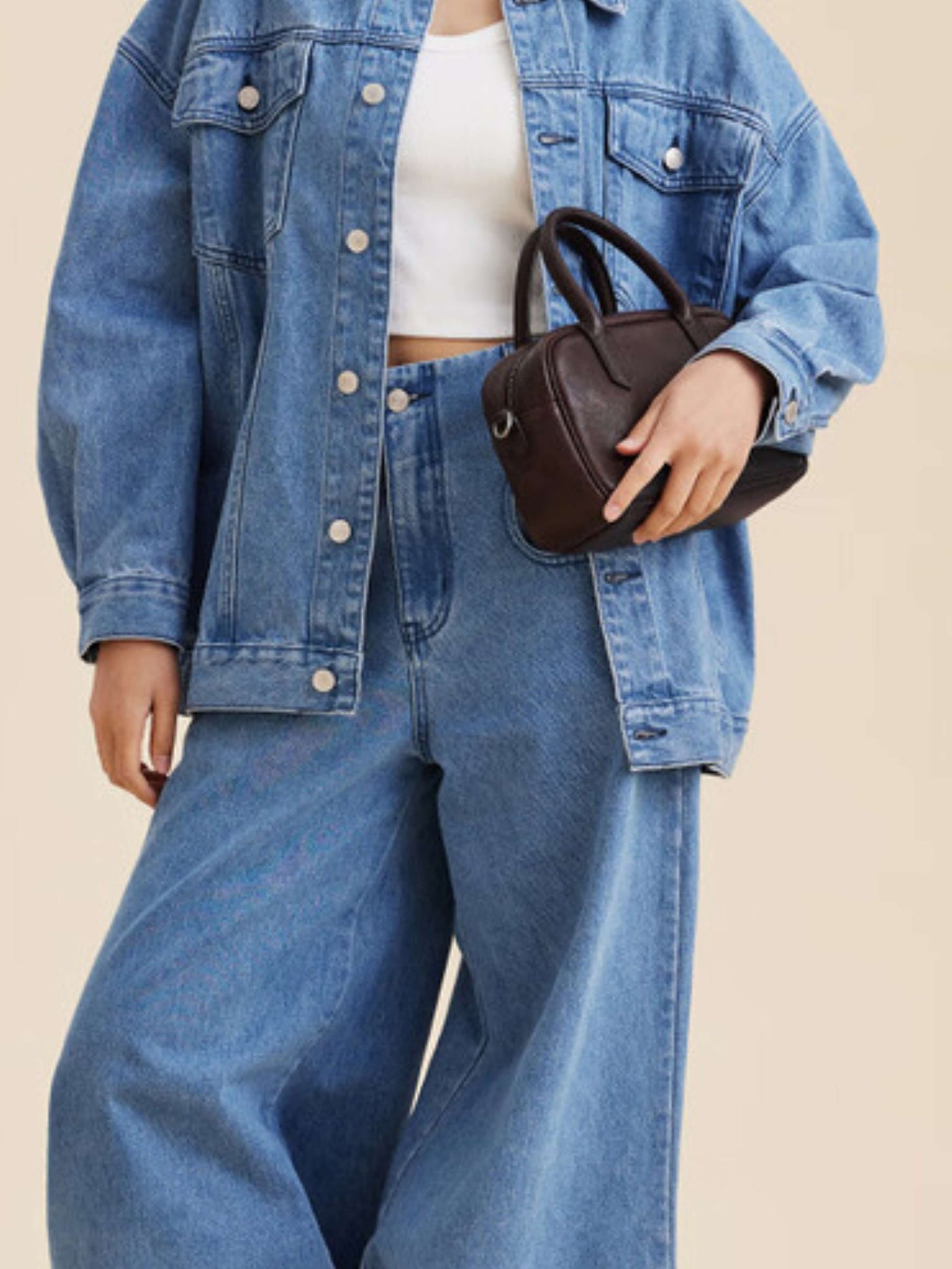 Eliza - Sleek Zip Square Handbag