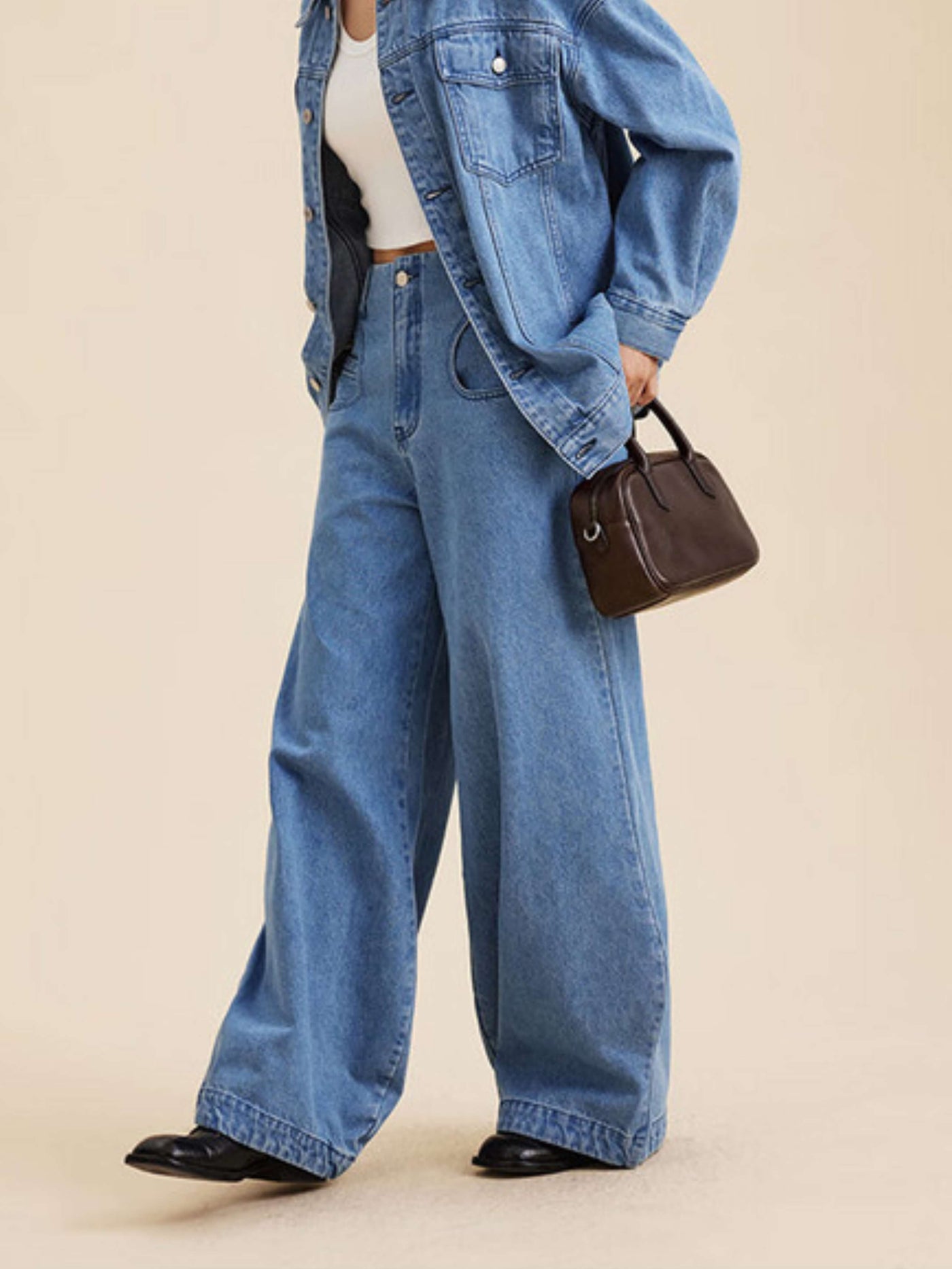 Eliza - Sleek Zip Square Handbag