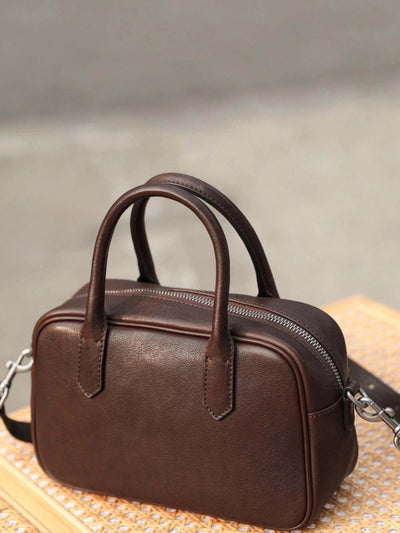 Eliza - Sleek Zip Square Handbag